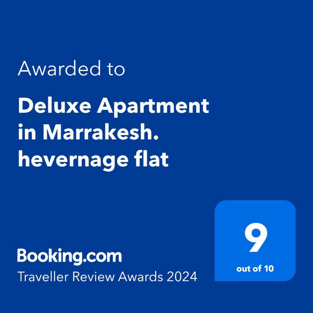 Deluxe Apartment In Marrakesh. Hevernage Flat Exterior photo